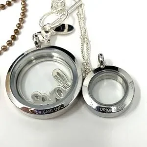 Origami Owl Jewelry Origami Owl Necklace And Charm Lot Poshmark